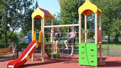 Ракитянские власти рассказали о сроках завершения строительства детской площадки в Васильевке 