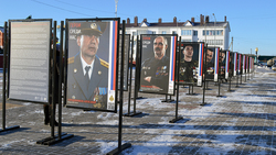 Фотовыставка о белгородских героях открылась в Краснояружском районе