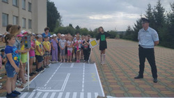 Начальник краснояружской Госавтоинспекции встретился со школьниками