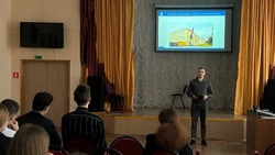 Ракитянские школьники встретились с будущим офицером