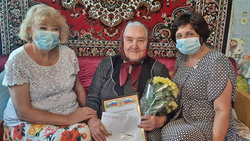 Вера Яковлевна Бойченко из посёлка Красная Яруга отметила 90-летие