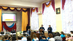 Ракитянские ученики медицинского класса приняли участие в профориентационной беседе