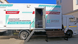 Медики из областного центра приняли жителей Ракитянского района в «Поезде здоровья»