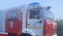 Ракитянские спасатели выезжали на тушение пожара в посёлок Пролетарский