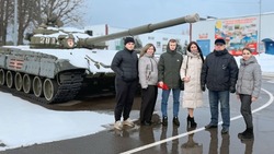 Краснояружцы посетили Новоосколький центр патриотического воспитания молодёжи
