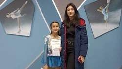 Ракитянские юные фигуристы побывали на региональных состязаниях