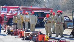 Ракитянские пожарные дружины приняли участие в тактических занятиях