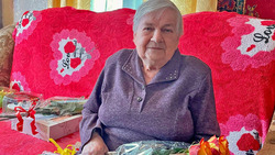 Андрей Миськов поздравил долгожительницу из Репяховки с юбилеем