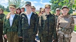 Краснояружские юноши и девушки приняли участие в военно-исторических сборах «Армата»