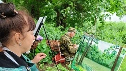 Преподаватель Краснояружской детской школы искусств приняла участие во всероссийском пленэре