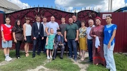 Власти поздравили жителя Ракитянского района со 100-летием