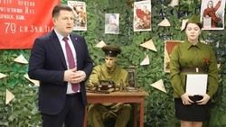 Краснояружцы приняли участие в торжественном открытии муниципального Штаба Победы