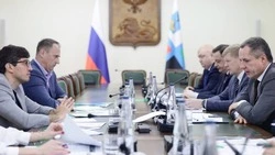 Вячеслав Гладков встретился с руководителями компании «Русарго»