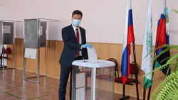 Помощник депутата Государственной Думы Никита Румянцев проголосовал в Ракитянском районе