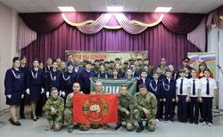 Краснояружцы приняли участие в открытии центра «Воин»