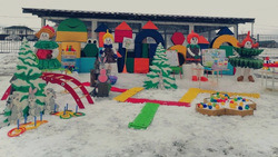 Краснояружский детский сад стал победителем Всероссийского конкурса «Снежный городок Эколят-2023»