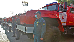 Ракитянская пожарно-спасательная часть получила новую специальную технику