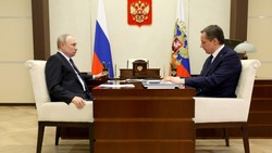 Губернатор Вячеслав Гладков второй раз за полгода обсудил с Владимиром Путиным развитие региона