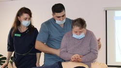 Сотрудники Ракитянской ЦРБ провели практическое занятие