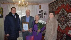 Житель Краснояружского округа отметил юбилей