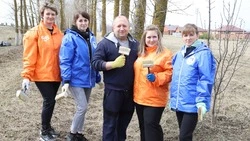 Краснояружцы продолжать благоустраивать территорию округа