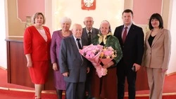 Супруги Кривошей из Красной Яруги отметили 65 лет совместной жизни