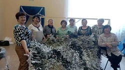 Волонтёры из ракитянской Святославки изготовили более семи тысяч квадратных метров сетей