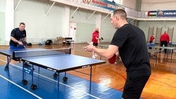 Краснояружцы провели турнир по настольному теннису