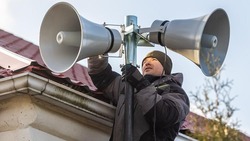 Вячеслав Гладков поручил установить 400 новых устройств системы оповещения в Белгородской области