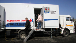 Мобильная врачебная бригада провела приём в Бобравском сельском поселении