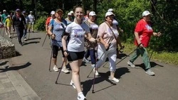 Команда Ракитянского округа побывала на соревнованиях по северной ходьбе