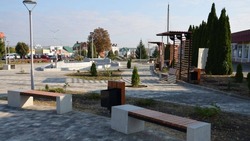 В 2024 году в Красной Яруге реконструировали центральную площадь