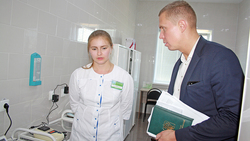 Сотрудник Минздрава Алексей Бондаренко оценил первичную медпомощь в Ракитянском районе