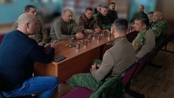 Глава администрации Ракитянского района встретился с участниками отряда «Барс-Белгород»