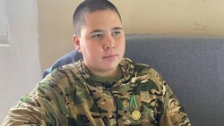 Краснояружский подросток получил медаль «За содействие СВО»