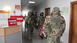 Работники Ракитянской ЦРБ провели учения по гражданской обороне