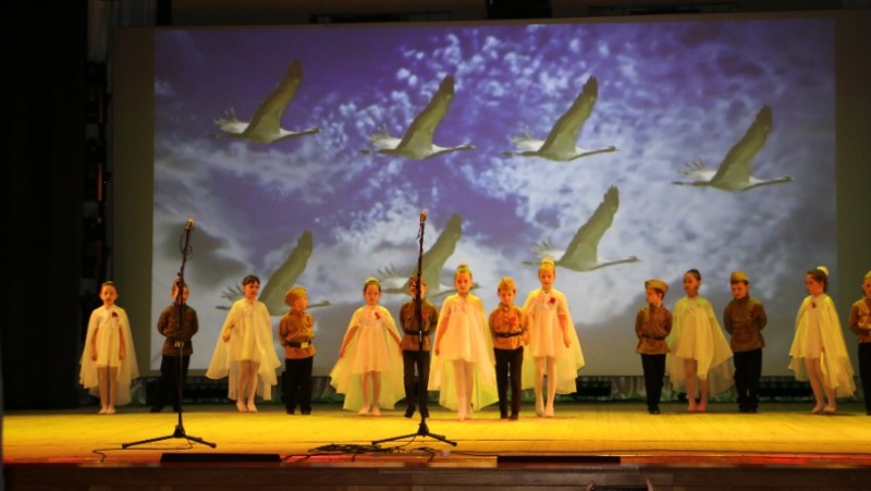 Ракитянский Дом детского творчества провёл фестиваль военно-патриотической песни «И всё о той весне»