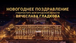 Вячеслав Гладков выступил с поздравлением белгородцев в честь 31 декабря