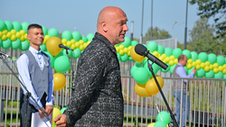 Захар Прилепин посетил открытие краснояружского образовательного комплекса «Слобожанщина»
