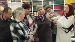 Краснояружцы побывали на тактильной выставке