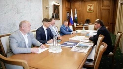 Александр Шуваев рассказал о встрече с председателем Центрально-Черноземного банка ПАО Сбербанк 