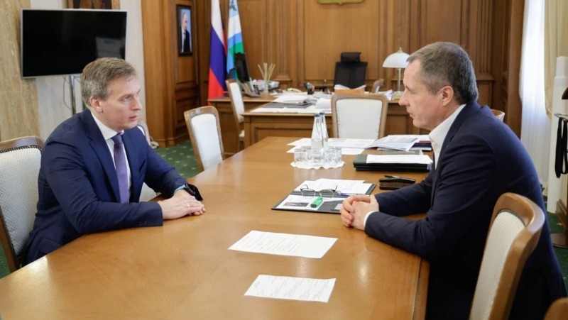 Вячеслав Гладков подвёл итоги встречи с гендиректором «Почты России» Михаилом Волковым