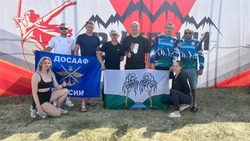Ракитянцы приняли участие в спортивном кроссе «Рубежи»