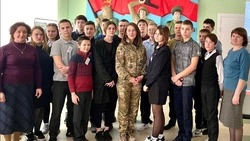 Ракитянские школьники пообщались с участниками СВО