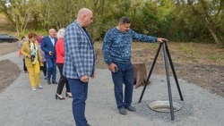 Ракитянские власти приняли участие в открытии зоны отдыха
