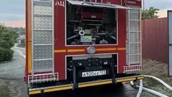 Ракитянские спасатели выезжали на тушение пожара