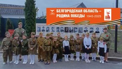 Воспитанники ракитянского детского сада приняли участие в открытии аллеи Славы