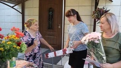 Власти Ракитянского района поздравили ветерана с 95-летием