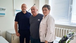 Глава администрации Ракитянского района навестил пострадавшего в результате атаки дрона 