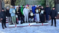 Ракитянцы приняли участие в лыжной гонке